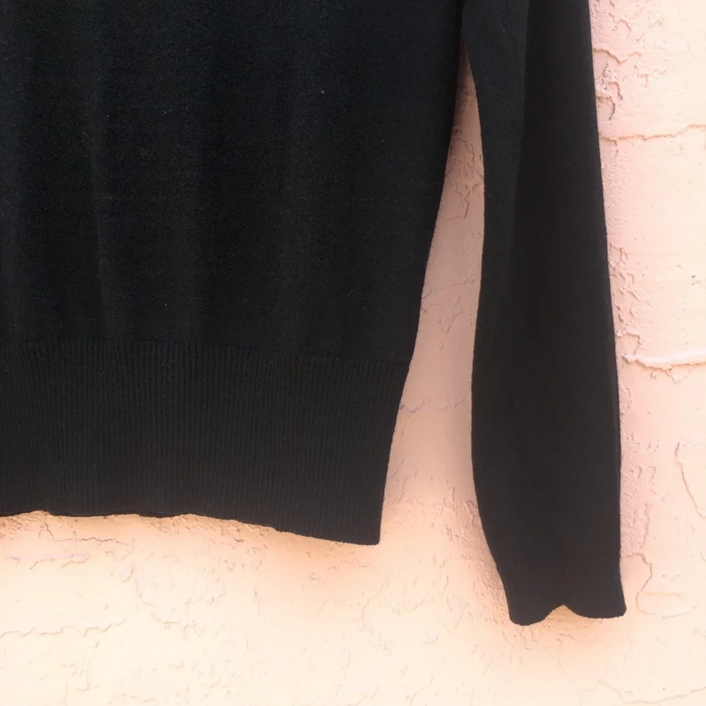Banana Republic Black Wool Blend Sweater